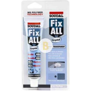 Клей-герметик SOUDAL FIX ALL Classic 80 мл прозрачный
