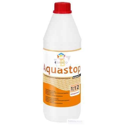 Грунтовка глубокого проникновения Eskaro Aquastop Expert концентрат 1:12 1 л