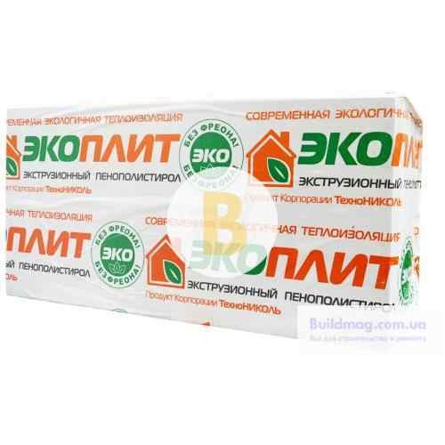 Экструзионный пенополистирол TECHNONICOL 1180x580x100 мм Экоплит Стандарт 35 в магазине Buildmag Экструзионный пенополистирол TECHNONICOL 1180x580x100 мм Экоплит Стандарт 35