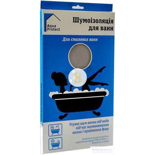 Комплект шумоизоляции для ванн Aqua Protect 6 шт./уп. 1,5 мм в магазине Buildmag Комплект шумоизоляции для ванн Aqua Protect 6 шт./уп. 1,5 мм