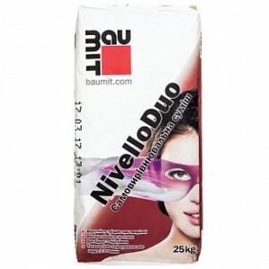 Самовыравнивающийся пол Baumit Nivello Duo 25 кг