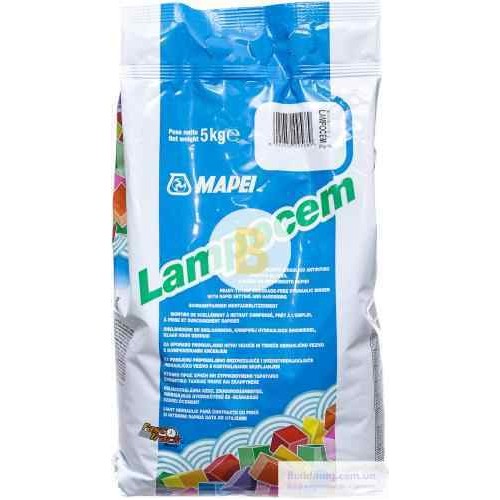 Смесь ремонтная Mapei Lampocem 5 кг в магазине Buildmag Смесь ремонтная Mapei Lampocem 5 кг