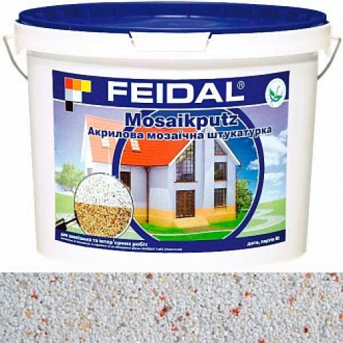 Декоративная штукатурка мозаичная Feidal Mosaikputz mini A11 0,63-2 мм 25 кг в магазине Buildmag Декоративная штукатурка мозаичная Feidal Mosaikputz mini A11 0,63-2 мм 25 кг