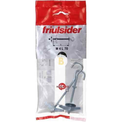 Анкер 4x70 мм 1 шт М4x70 мм Friulsider в магазине Buildmag Анкер 4x70 мм 1 шт М4x70 мм Friulsider