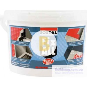 Клей-герметик SOUDAL FIX ALL Floor & Wall 4 кг белый