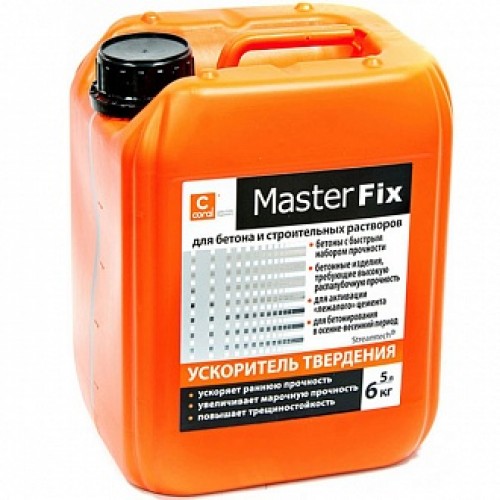 Ускоритель твердения Coral MasterFix 5 л в магазине Buildmag Ускоритель твердения Coral MasterFix 5 л