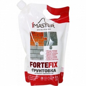 Грунтовка глубокого проникновения iMASTER Fortefix универсальная 2 л