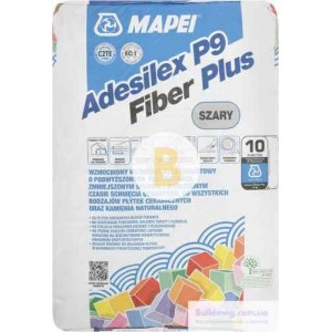 Клей для плитки Mapei Adesilex P9 Fiber plus 25 кг