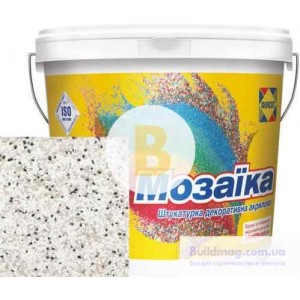 Декоративная штукатурка мозаичная Ферозит Мозаика C-033 1,6 мм 14 кг