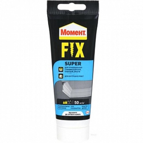 Монтажный клей Момент Момент Super Fix 125 г в магазине Buildmag Монтажный клей Момент Момент Super Fix 125 г