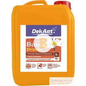 Грунтовка глубокого проникновения DekArt Base 5 л