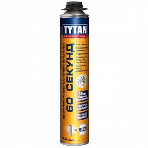 Клей-пена Tytan Professional 60 секунд