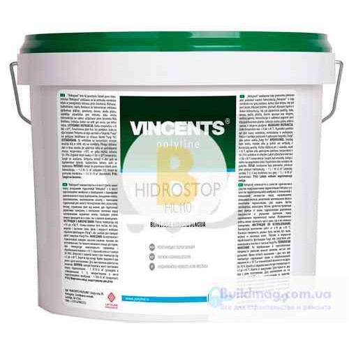 Гидроизоляция VINCENTS POLYLINE Hidrostop HL 110 5 кг в магазине Buildmag Гидроизоляция VINCENTS POLYLINE Hidrostop HL 110 5 кг