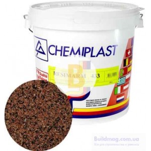 Декоративная штукатурка мозаичная Chemiplast Resimarm 433 2,5 мм 20 кг