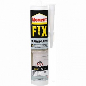 Монтажный клей Момент Момент Transparent Fix 280 г