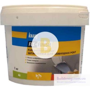 Шпаклевка ремонтная Knauf F+F для внешних работ 1 кг