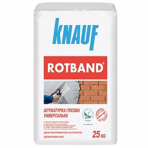 Штукатурка Knauf Rotband 25 кг в магазине Buildmag Штукатурка Knauf Rotband 25 кг