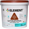 Декоративная штукатурка короед Element фасадная R20 Дубовая кора 2 мм 25 кг