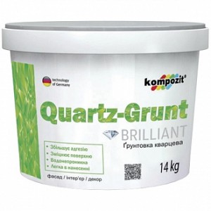 Грунтовка адгезионная Kompozit Quartz-Grunt 14 кг