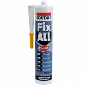 Клей-герметик SOUDAL FIX ALL Classic 290 мл коричневый