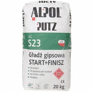 Alpol Putz AG S23 Шпаклевка Alpol 2 в 1 (20 кг)