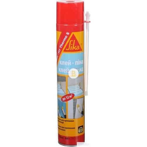 Клей-пена Sika Boom-111 Thermo S 750 мл в магазине Buildmag Клей-пена Sika Boom-111 Thermo S 750 мл