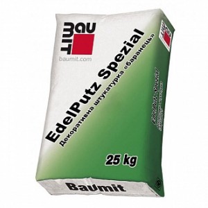 Декоративная штукатурка барашек Baumit EdelPutz Spezila 2К 2 мм 25 кг