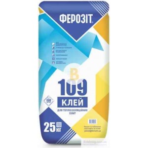 Клей для теплоизоляции Ферозіт 109 25 кг