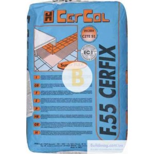 Клей для плитки Cercol F.55 Cerfix 25 кг