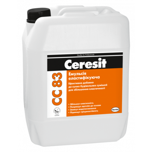 Ceresit CC 83 эластификатор, 10 л в магазине Buildmag Ceresit CC 83 эластификатор, 10 л