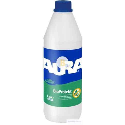 Антигрибковая грунтовка Aura® Unigrund BioProtekt 1 л в магазине Buildmag Антигрибковая грунтовка Aura® Unigrund BioProtekt 1 л