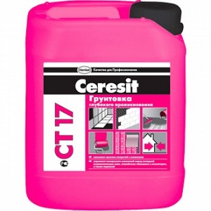 Грунтовка глубокого проникновения Ceresit CT 17 5 л