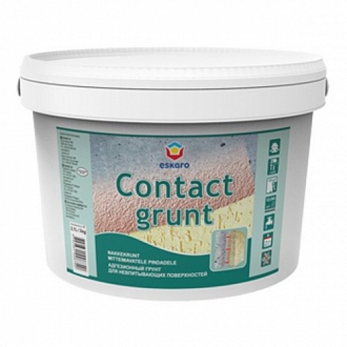 Грунтовка адгезионная Eskaro Contact grunt 1 кг в магазине Buildmag Грунтовка адгезионная Eskaro Contact grunt 1 кг