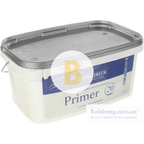 Грунтовка адгезионная Ircom Decor Primer 20 для декоративных материалов 2.5 л