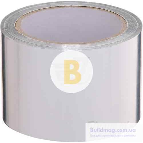 Лента клейкая алюминиевая 30 мкм х 48 мм х 50 м AF3005WL-048 в магазине Buildmag Лента клейкая алюминиевая 30 мкм х 48 мм х 50 м AF3005WL-048