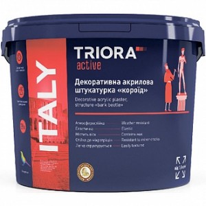 Декоративная штукатурка короед Triora Italy 1-1,5 мм 20 кг