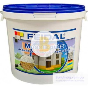 Декоративная штукатурка мозаичная Feidal Mosaikputz mini А14 0,63-2 мм 25 кг