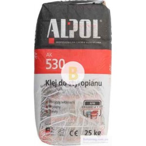 Клей для теплоизоляции ALPOL АК 530 25 кг