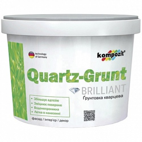 Грунтовка адгезионная Kompozit Quartz-Grunt 7 кг