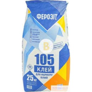 Клей для плитки Ферозит 105 25 кг