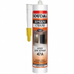 Монтажный клей SOUDAL 47А для зеркал 280 мл