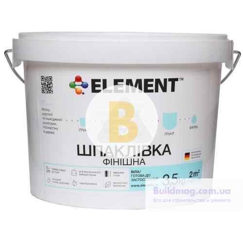 Шпаклевка Element 3,5 кг в магазине Buildmag Шпаклевка Element 3,5 кг