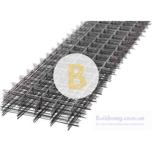 Сетка сварная кладочная 100х100x3 мм 0,5x2 м в магазине Buildmag Сетка сварная кладочная 100х100x3 мм 0,5x2 м