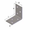 Перфорированный крепежный уголок 40x40x25мм 2мм