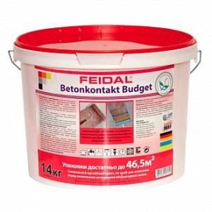 Адгезионная грунтовка Feidal Betonkontakt budget 14 кг