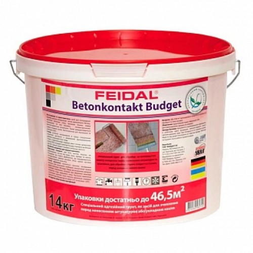 Адгезионная грунтовка Feidal Betonkontakt budget 14 кг в магазине Buildmag Адгезионная грунтовка Feidal Betonkontakt budget 14 кг