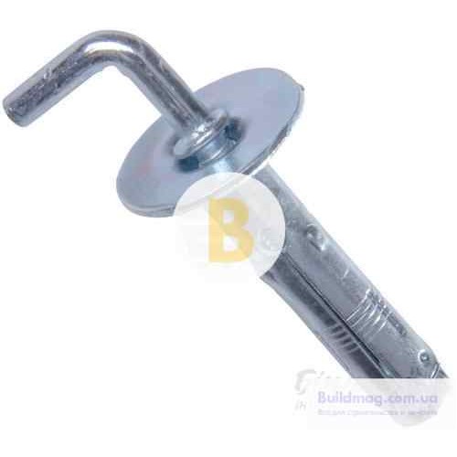 Дюбель ТМТ с прямым крюком М5 9x40