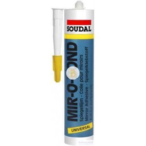 Клей-герметик SOUDAL MIR-O-BOND 310 мл светло-серый