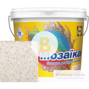Декоративная штукатурка мозаичная Ферозит Мозаика C-023 1,6 мм 14 кг