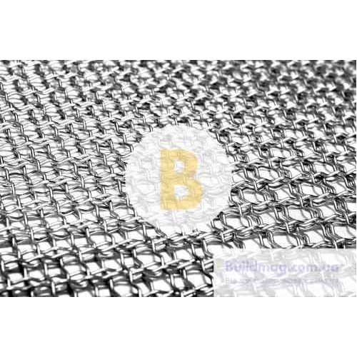 Сетка канилированная 25x25x2,5 мм оцинкованная (2x1 м) в магазине Buildmag Сетка канилированная 25x25x2,5 мм оцинкованная (2x1 м)